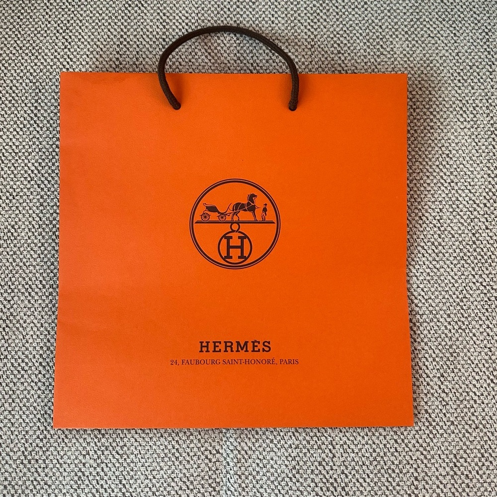 Hermes Authentic Orange Bag
